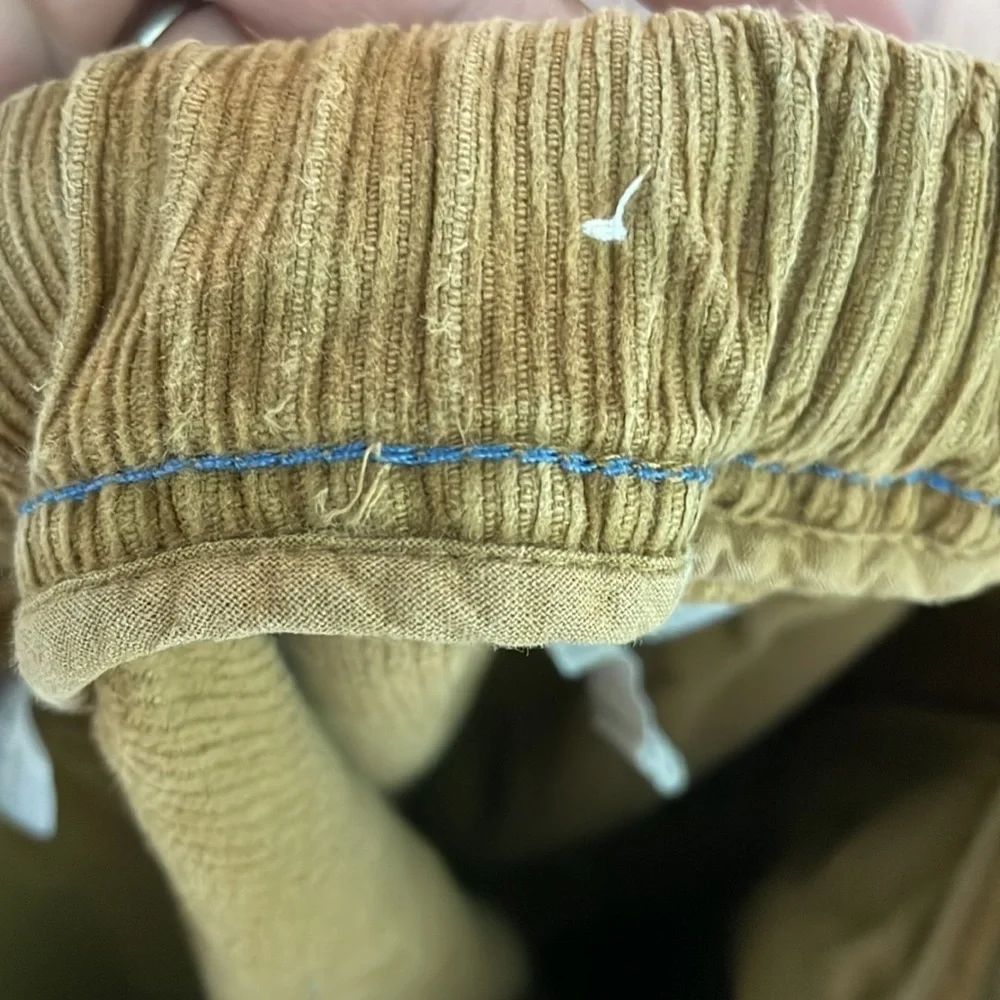 Zara kids large pocket corduroy pants